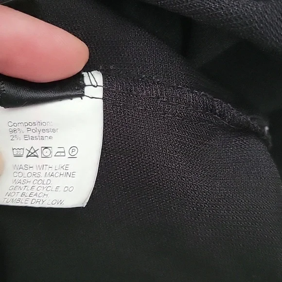 Shein 4x (fits like 2x) Black Corduroy Dress - Picture 3 of 4